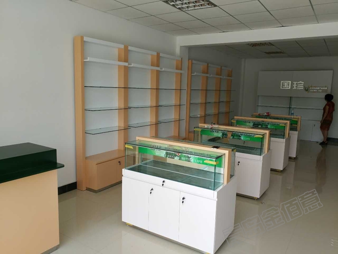 保健品展示柜，烤漆展柜
